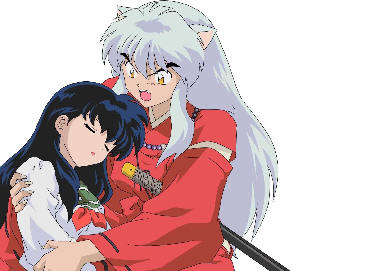 Desktop Hd Inuyasha And Kagome - InuYasha...