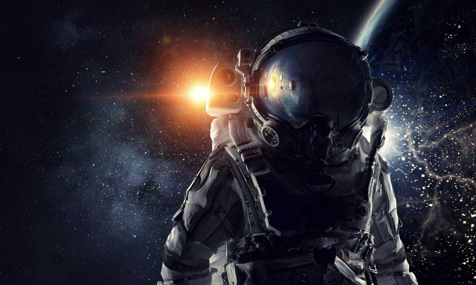 Astronaut In Spacesuit