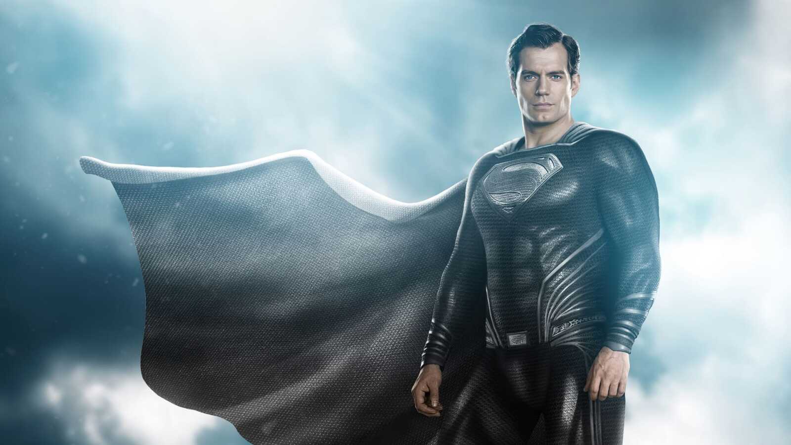 Henry Cavill Black-Suit Superman