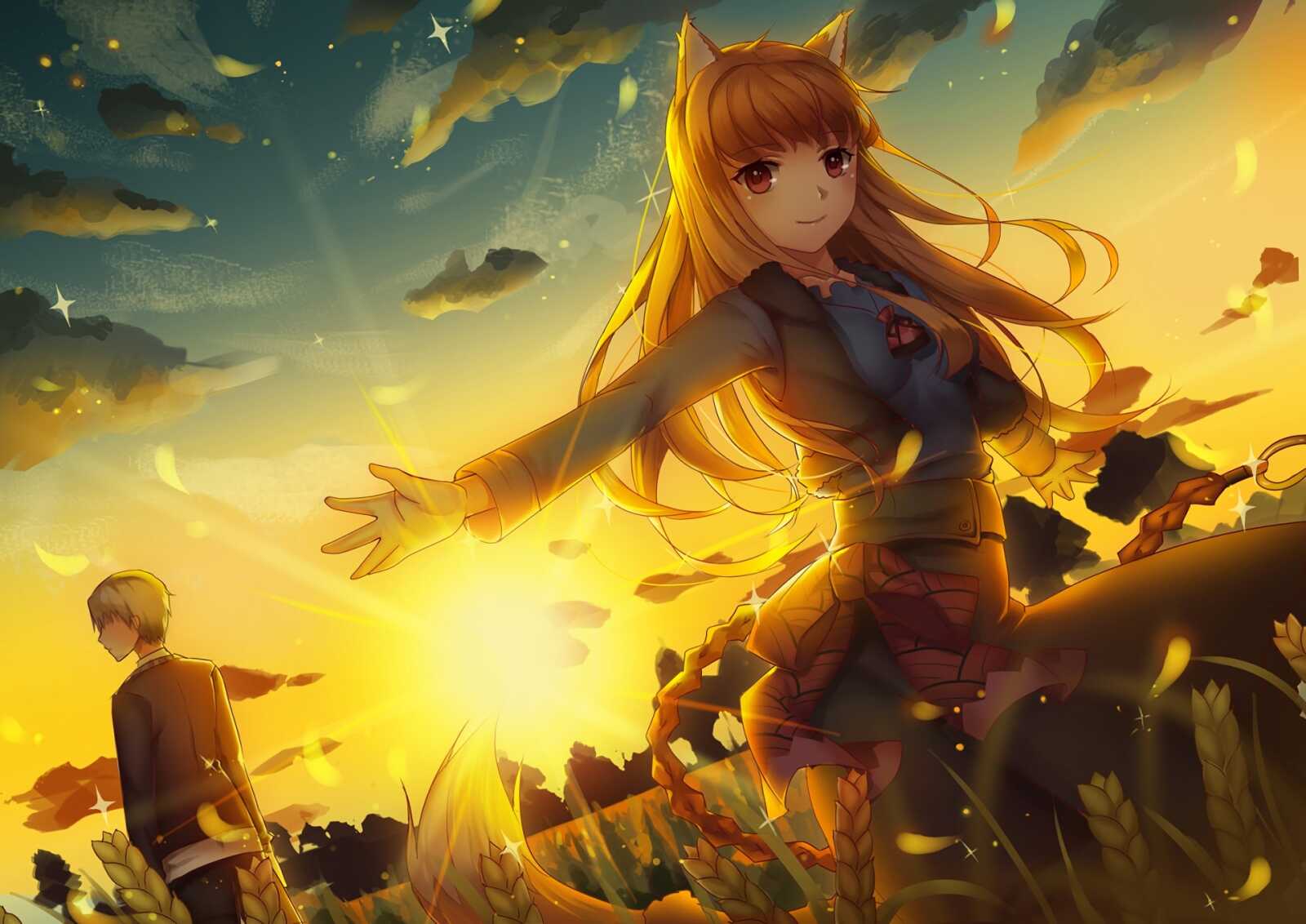 Desktop Hd Spice And Wolf Anime - Spice and Wolf