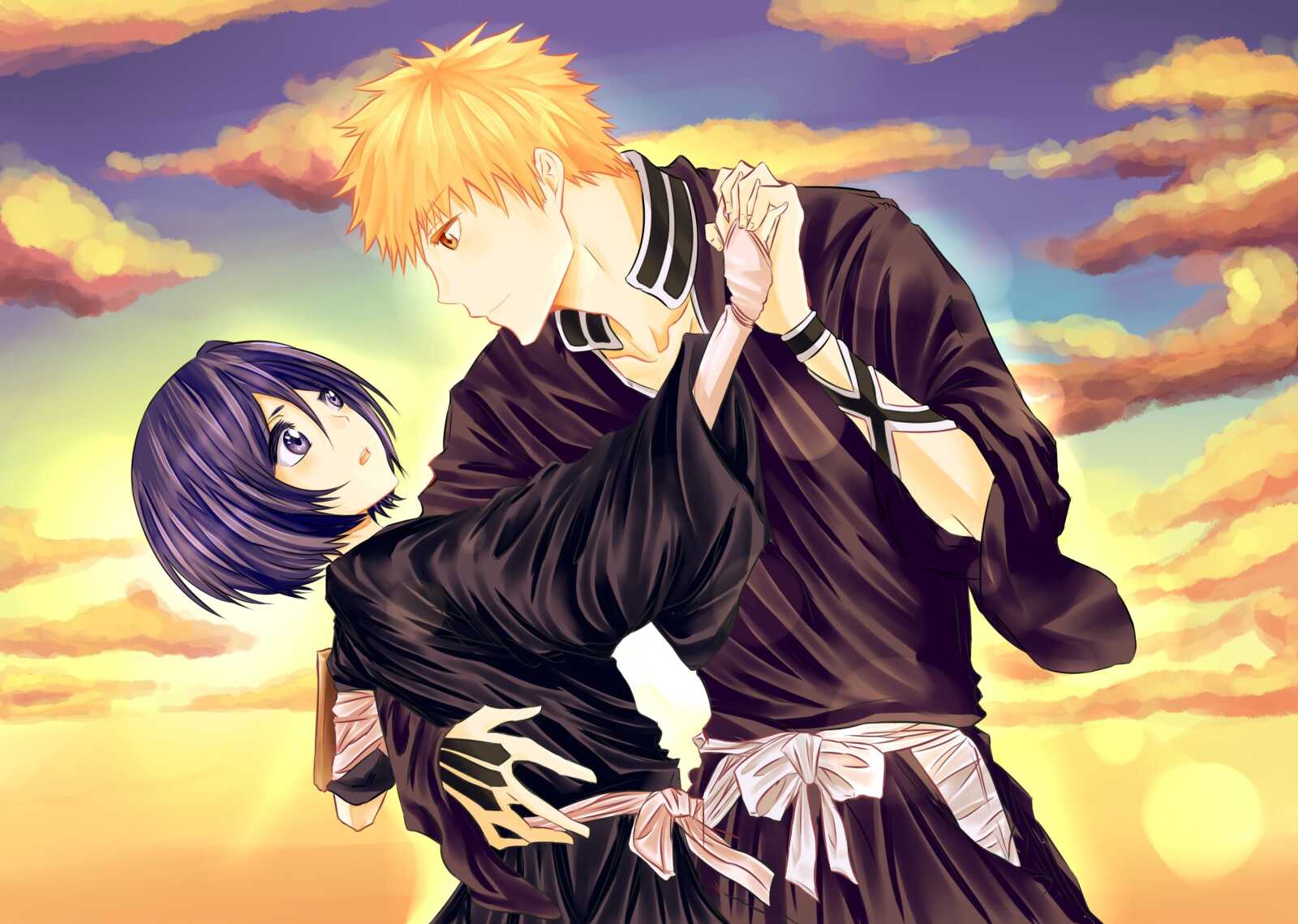 Desktop Hd Ichigo And Rukia - Ichigo and Rukia