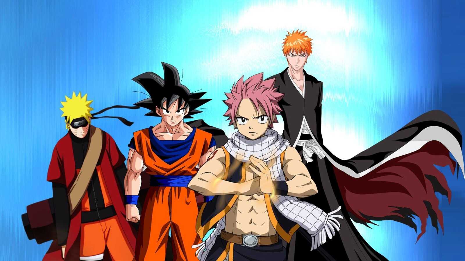 Desktop Full Hd Goku And Naruto - Goku and Naruto