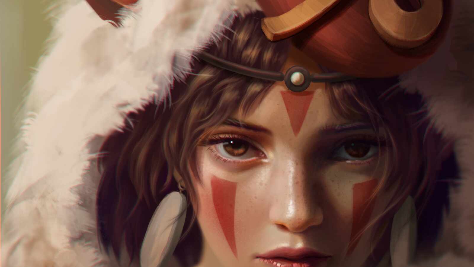 Desktop 4K Princess Mononoke - Princess Mononoke