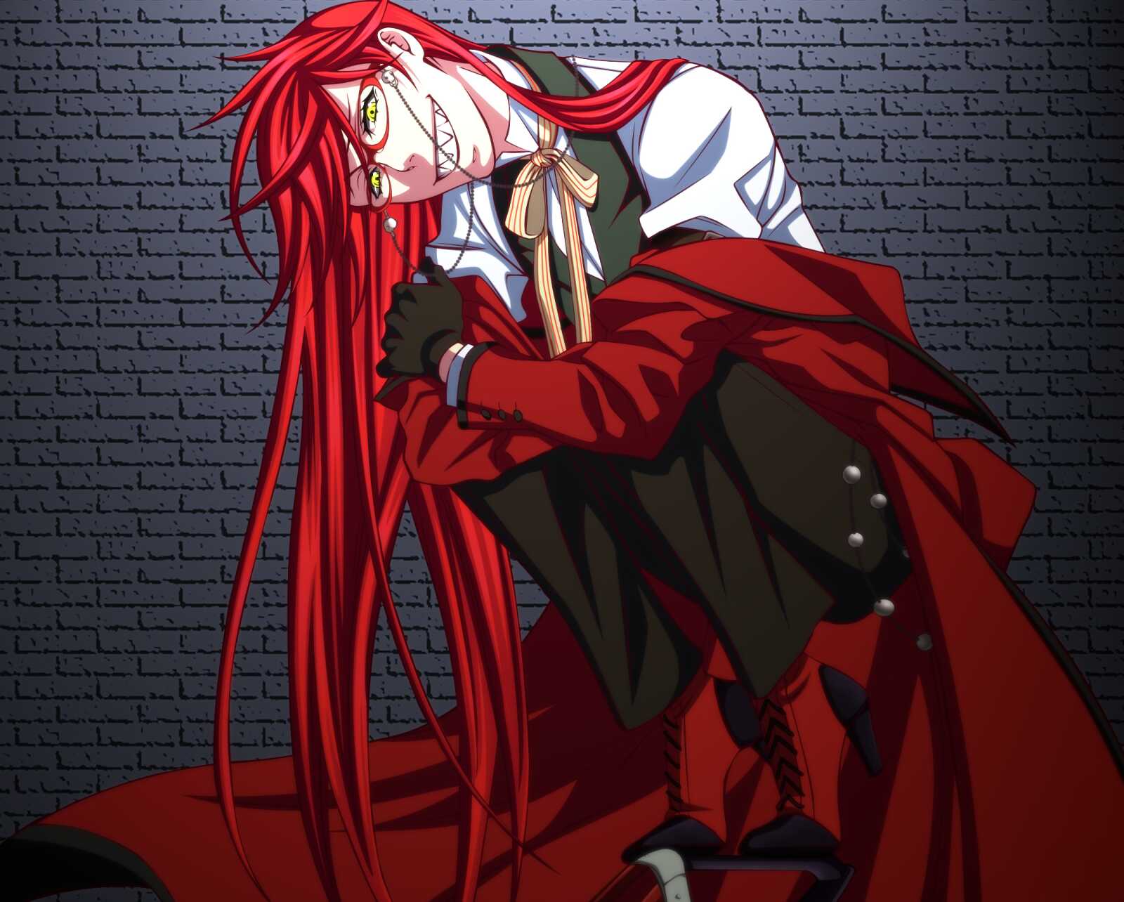 Desktop Hd Grell Sutcliff - Grell Sutcliff
