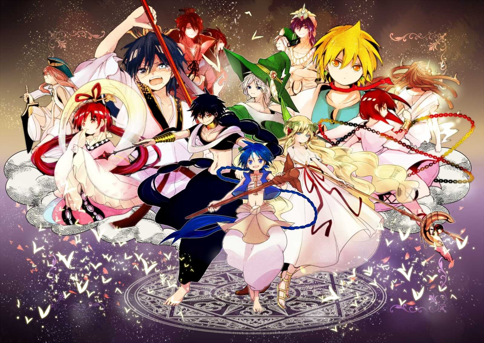 Desktop Hd Magi The Labyrinth Of Magic - M...