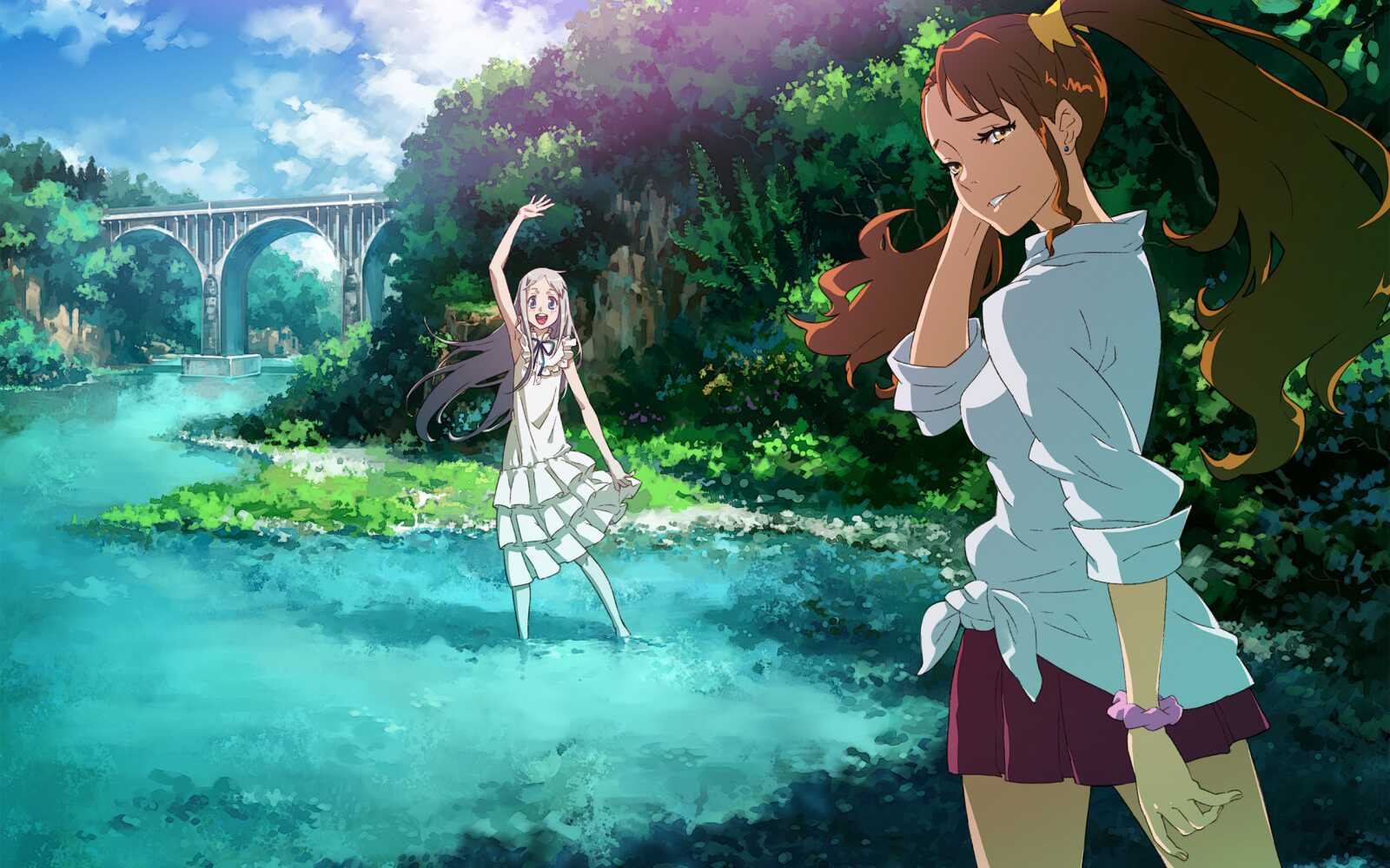 Desktop Hd Anohana The Flower We Saw That...