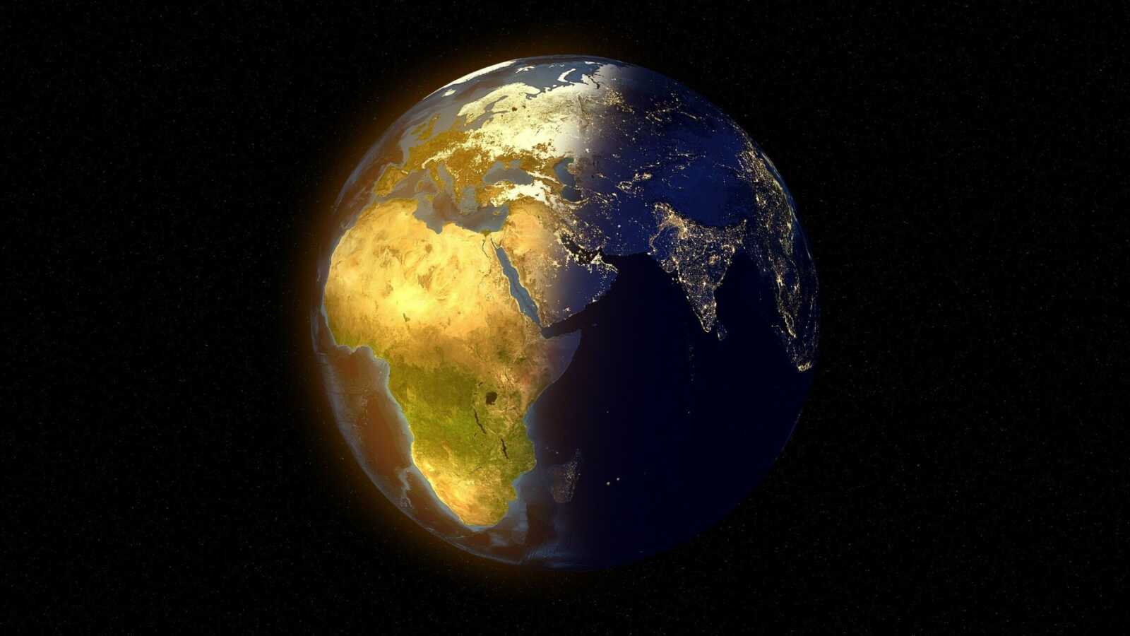 Desktop Hd Earth At Night - AMOLED Earth at Night