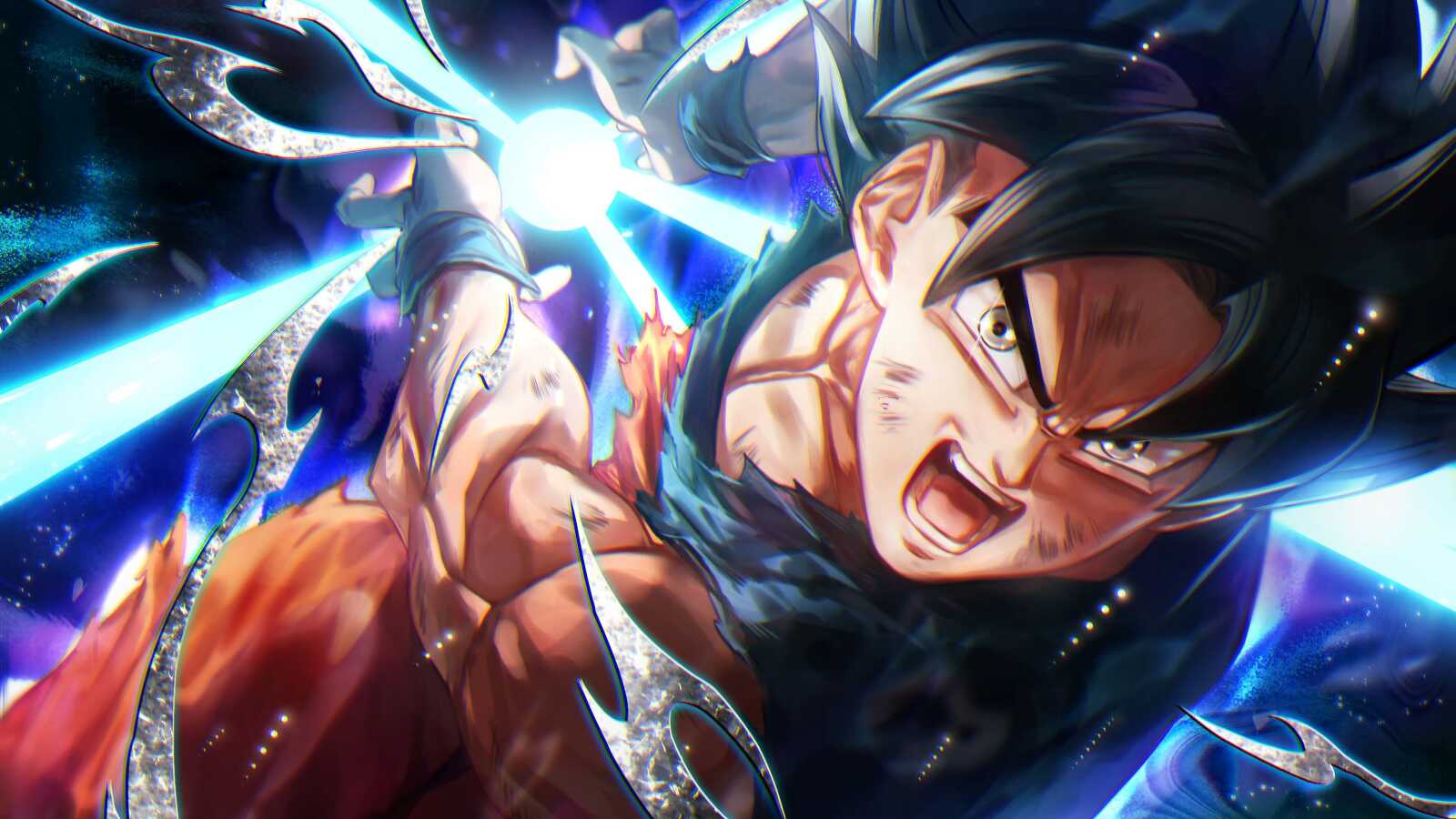 Desktop 4K Goku Kamehameha - Goku Kamehameha