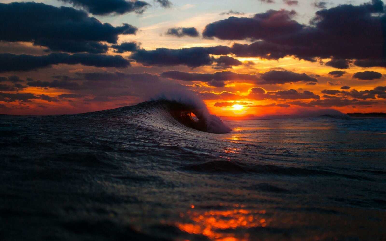 Breaking Ocean Wave