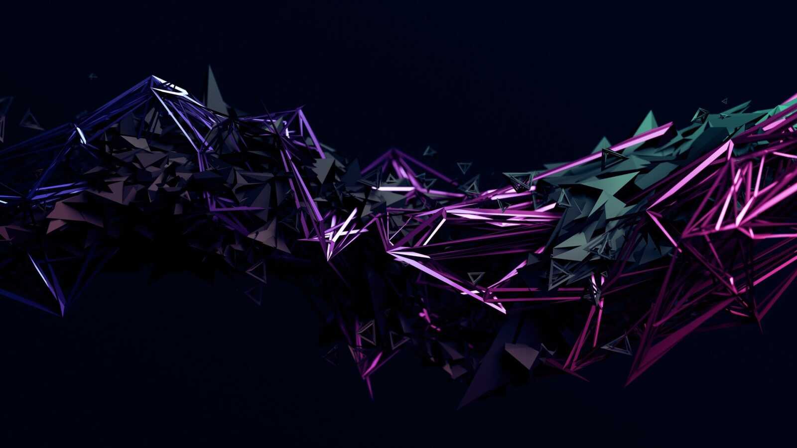 Desktop Hd Geometric Abstract - AMOLED Geo...