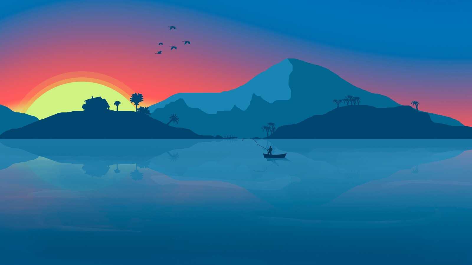 Apple Clean Desktop Aesthetics 4K Wallpapers Collection