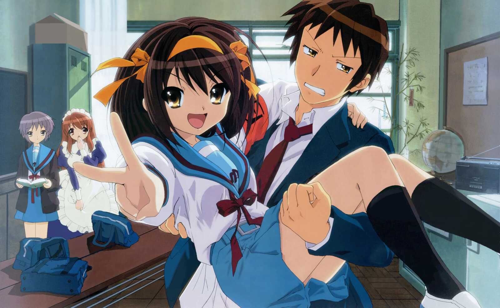 Desktop Hd Haruhi Suzumiya - Haruhi Suzumiya