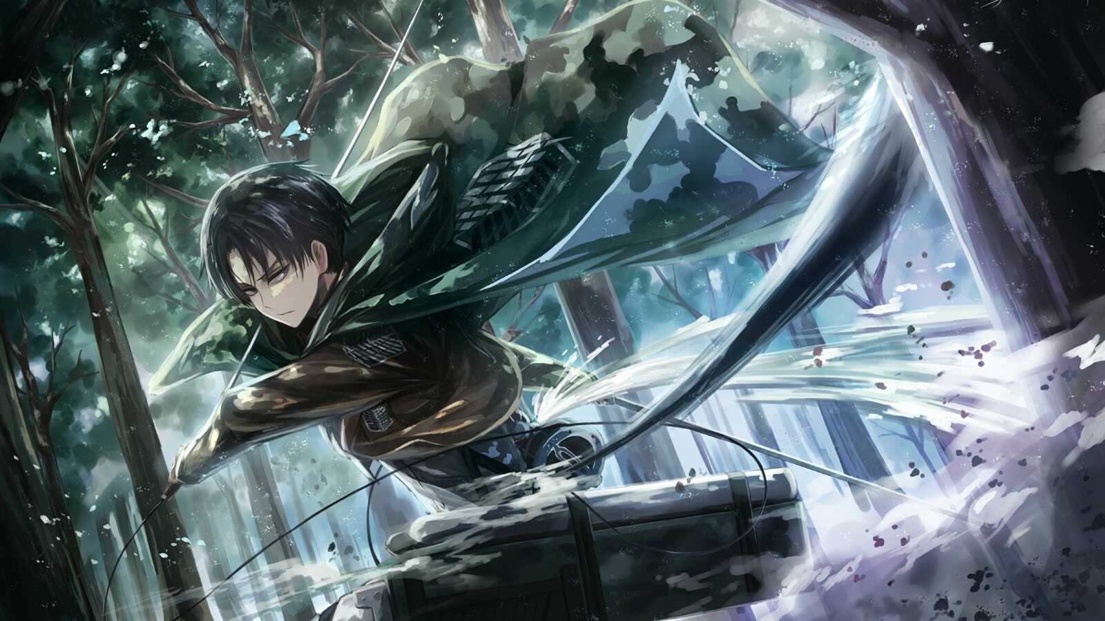 Desktop 4K Attack On Titan Tv Series - Att...