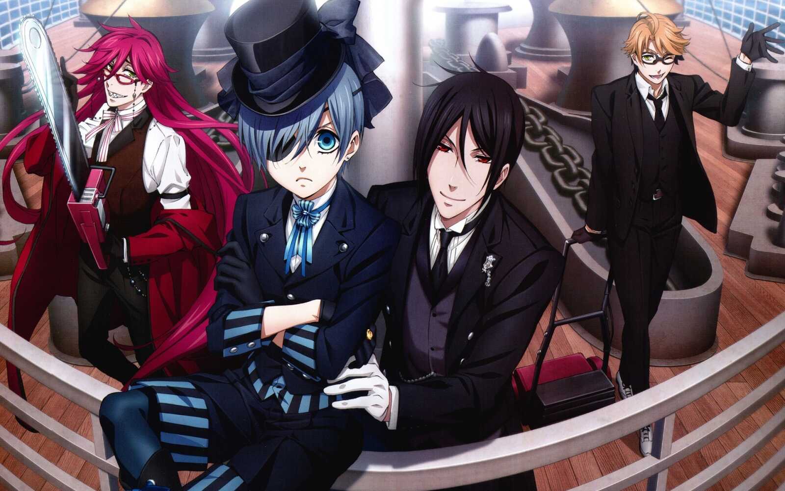 Desktop Hd Grell Sutcliff - Grell Sutcliff