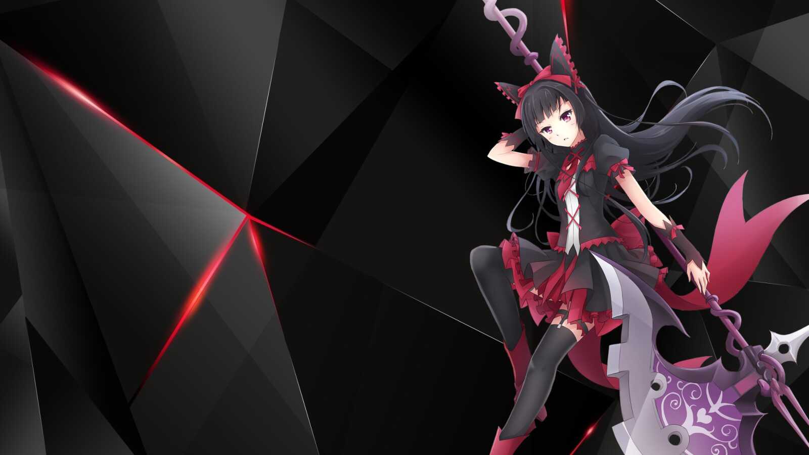 Desktop 4K Gate Anime - Gate