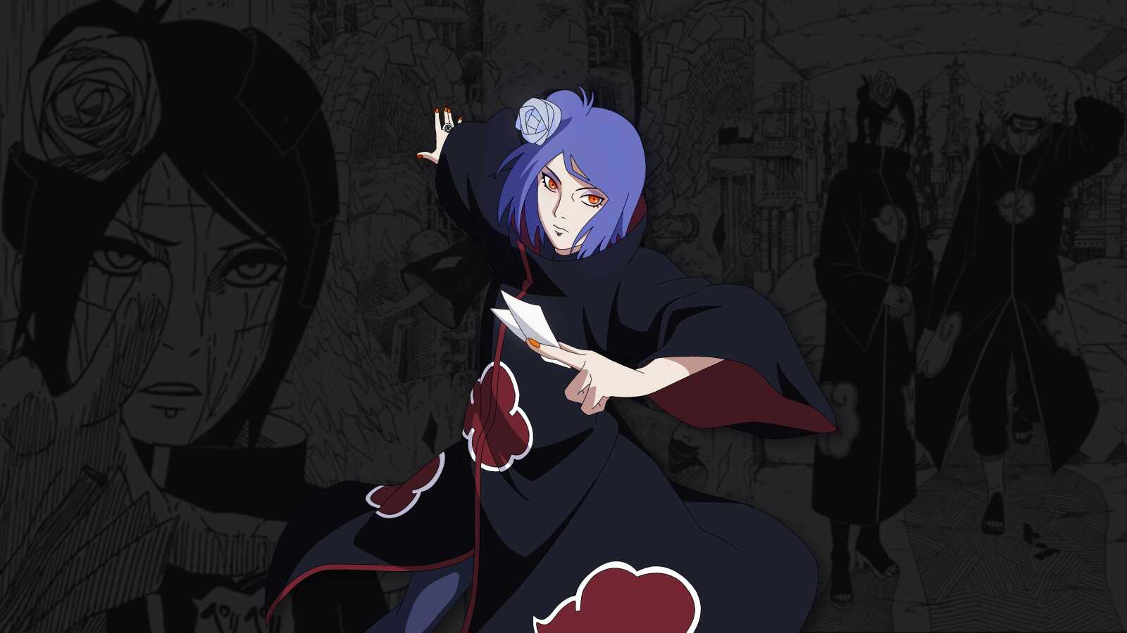 Desktop 4K Konan Naruto - Konan