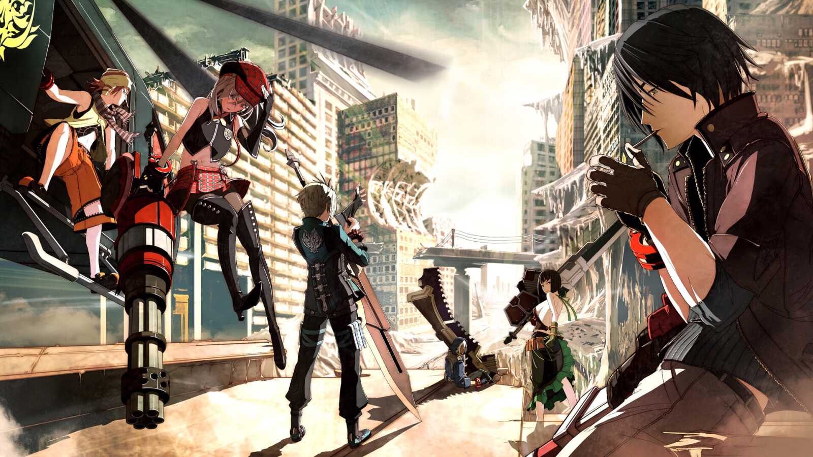 Desktop Full Hd God Eater Tv Series - God Eater