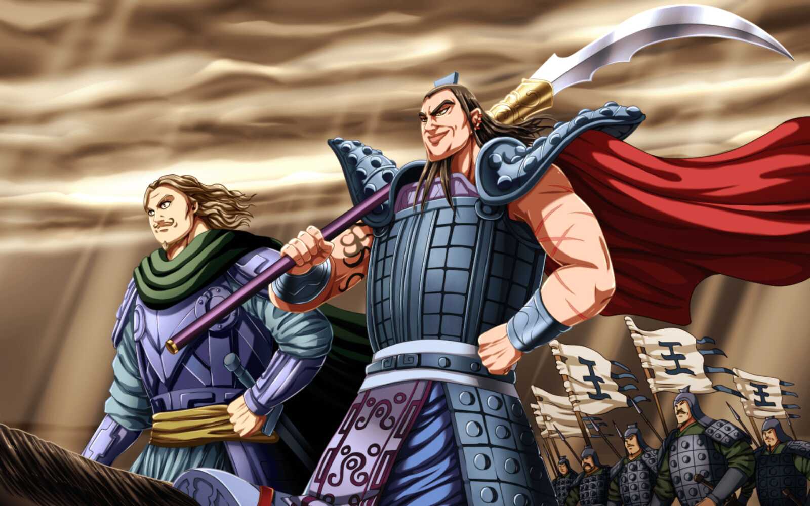 Desktop Hd Kingdom Anime - Kingdom