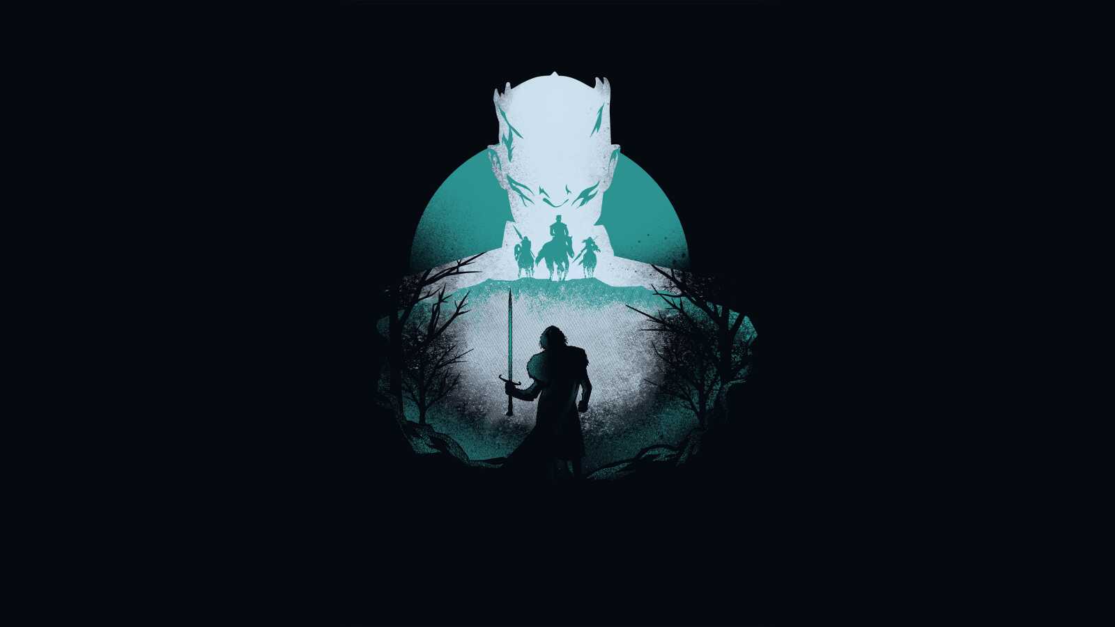 Night King Silhouette
