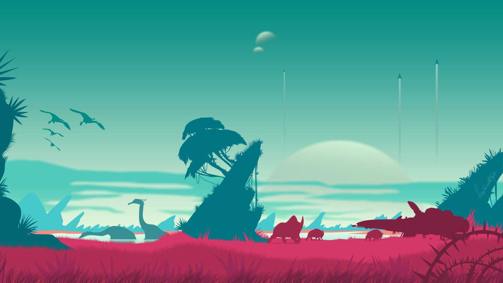 Alien Planet Landscape