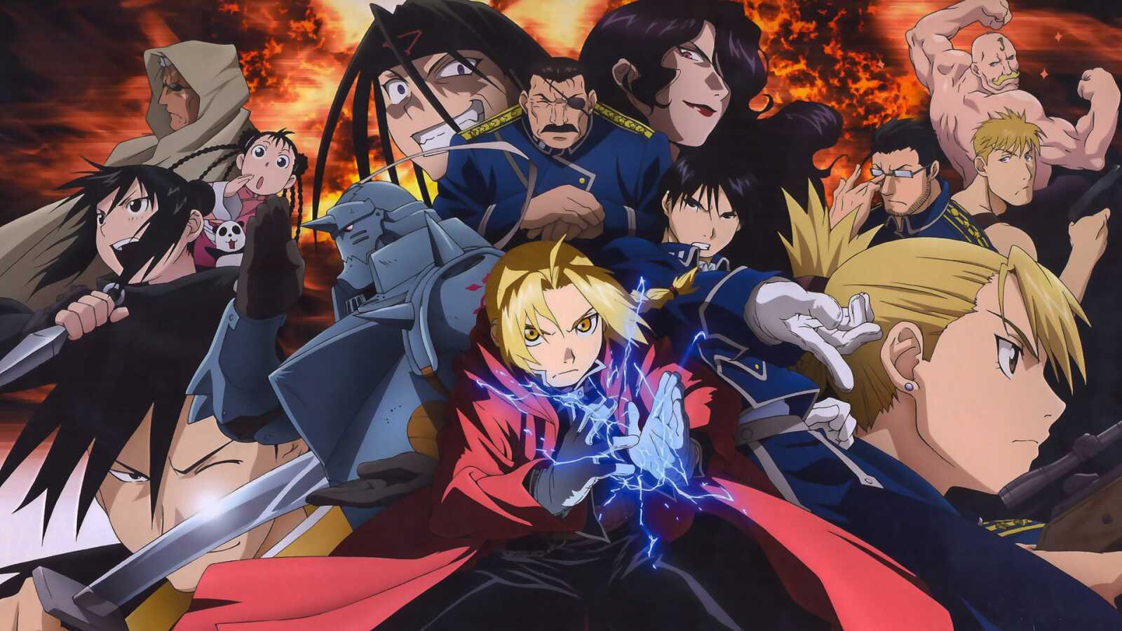 Desktop 1080P Fullmetal Alchemist Anime -...