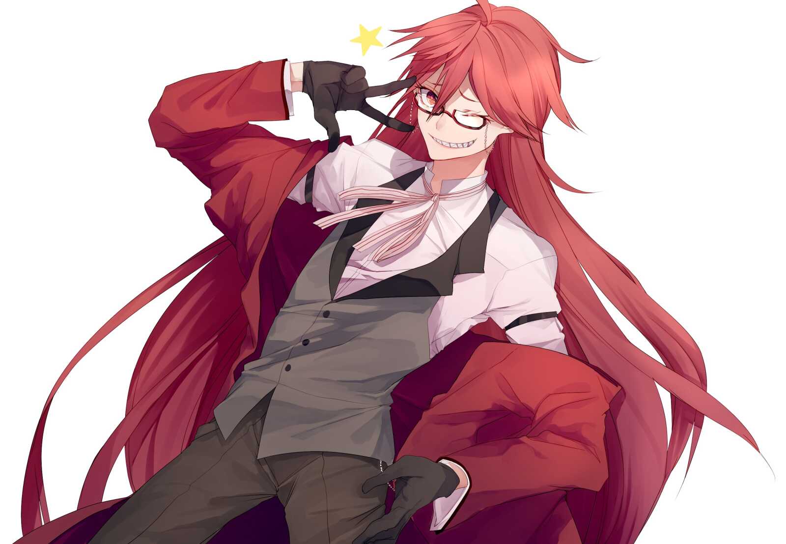 Desktop Hd Grell Sutcliff - Grell Sutcliff