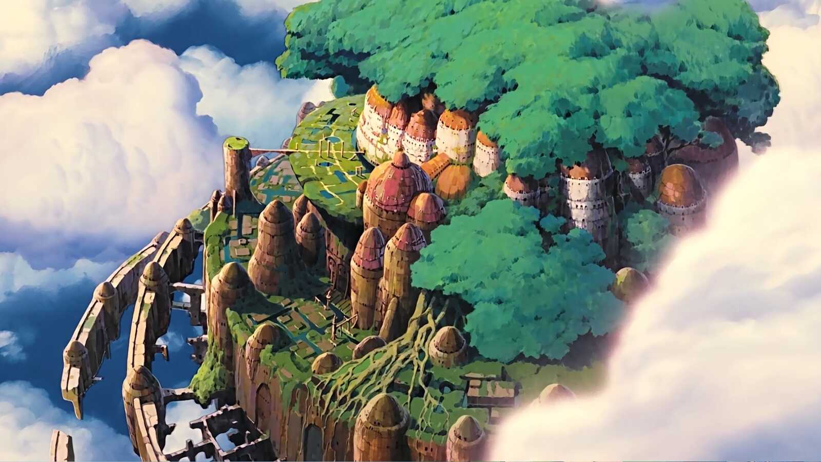 Desktop Hd Laputa Castle In The Sky - Lapu...