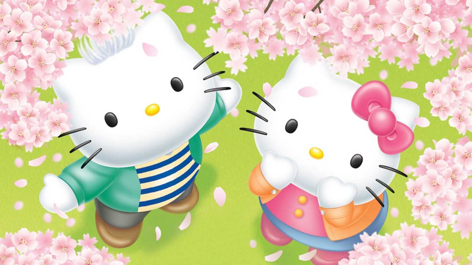 Hello Kitty Spring Wallpapers (14 images) - WallpaperCat