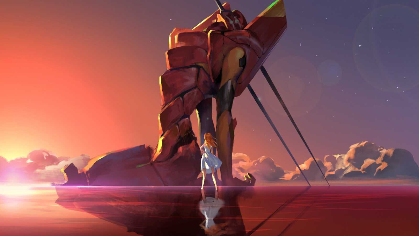Desktop 1080P Neon Genesis Evangelion - Ne...
