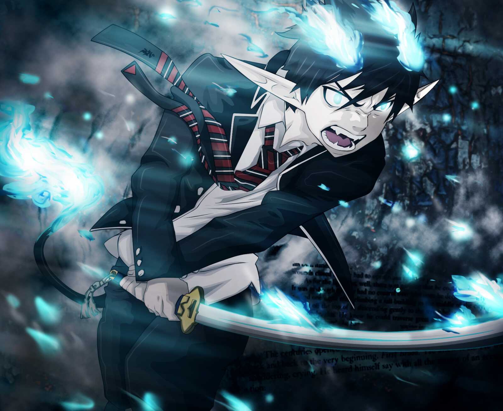 Desktop Hd Blue Exorcist - Blue Exorcist