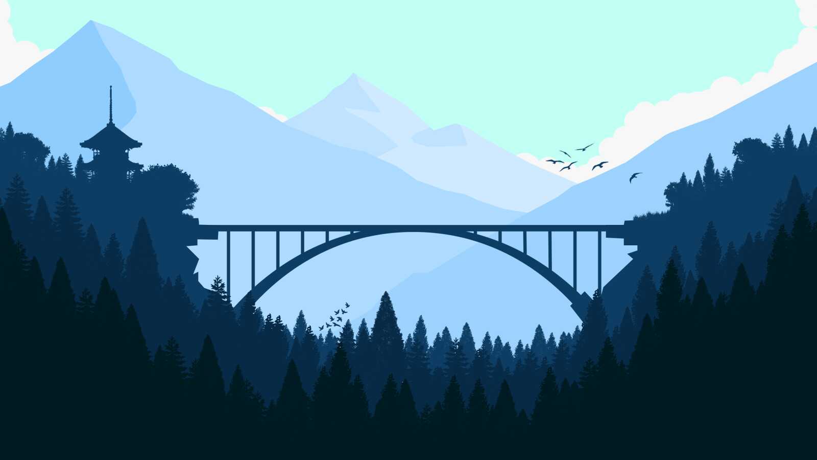 Monochrome Minimalist Architecture 4K Wallpapers Collection