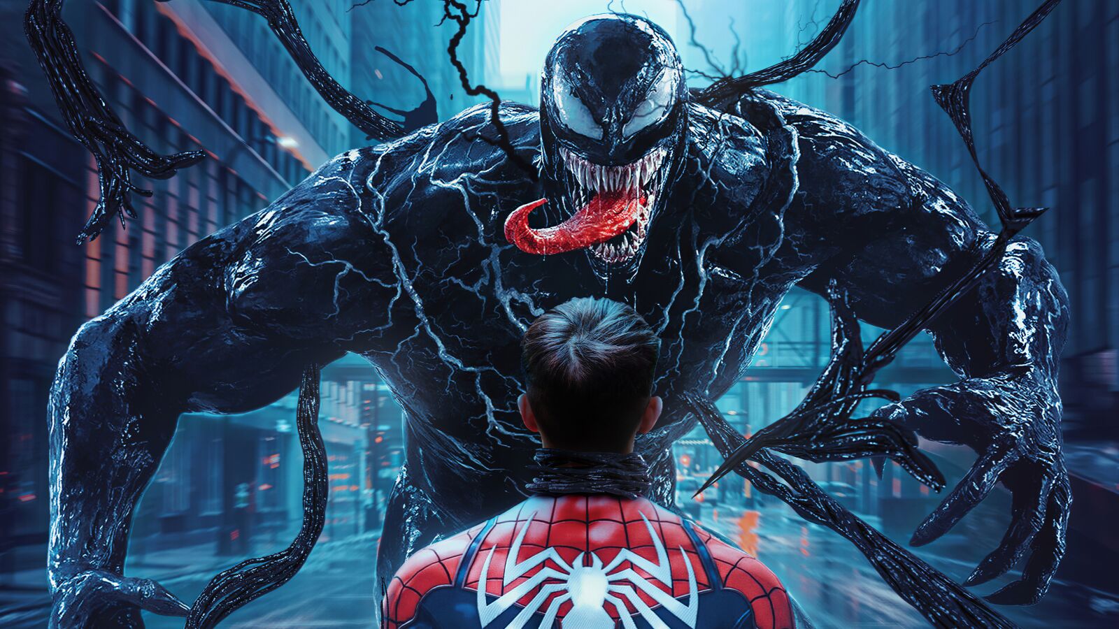 Desktop 4K Venom - AMOLED Venom Symbiote