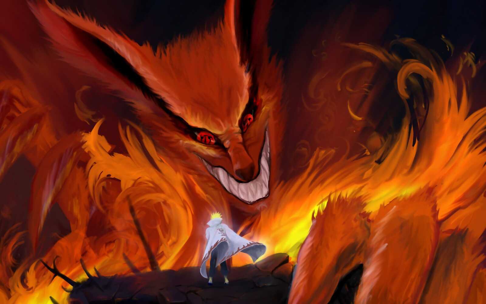Desktop Hd Kyuubi Nine Tails - Kyuubi Nine Tails