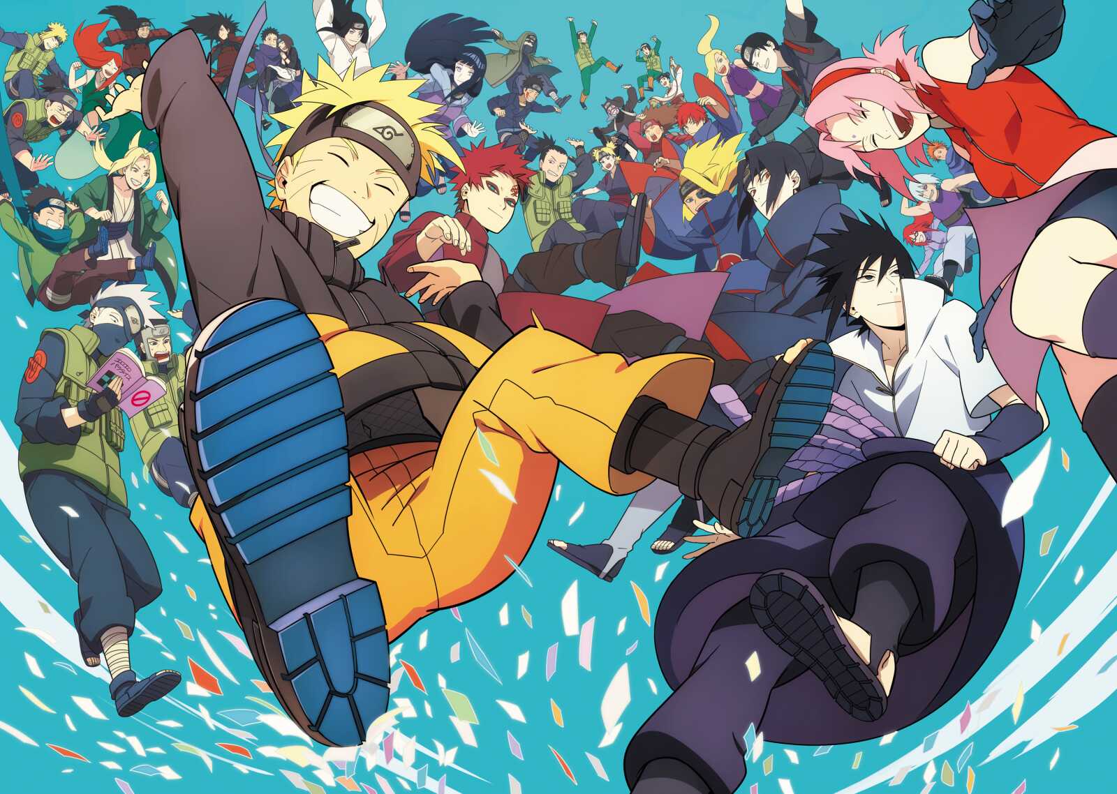Desktop Hd Sasuke And Naruto - Sasuke and Naruto