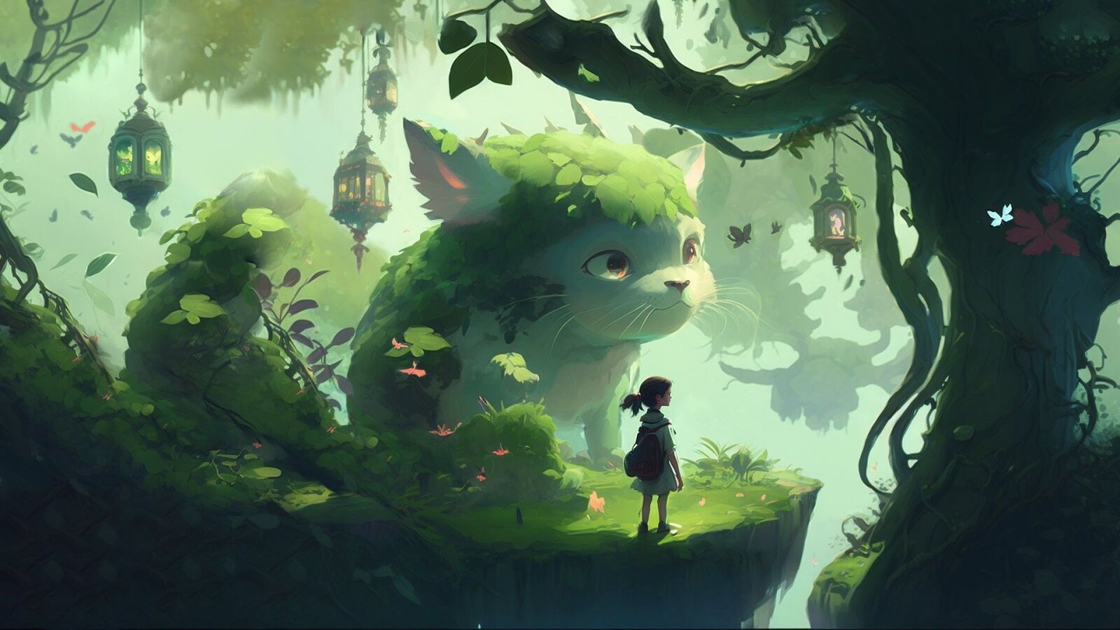 Desktop Hd Lofi Forest - Lofi Forest