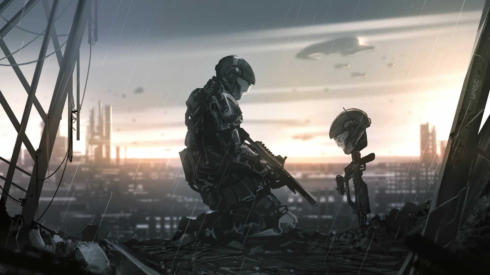 Halo 3: ODST 4K Wallpapers Collection