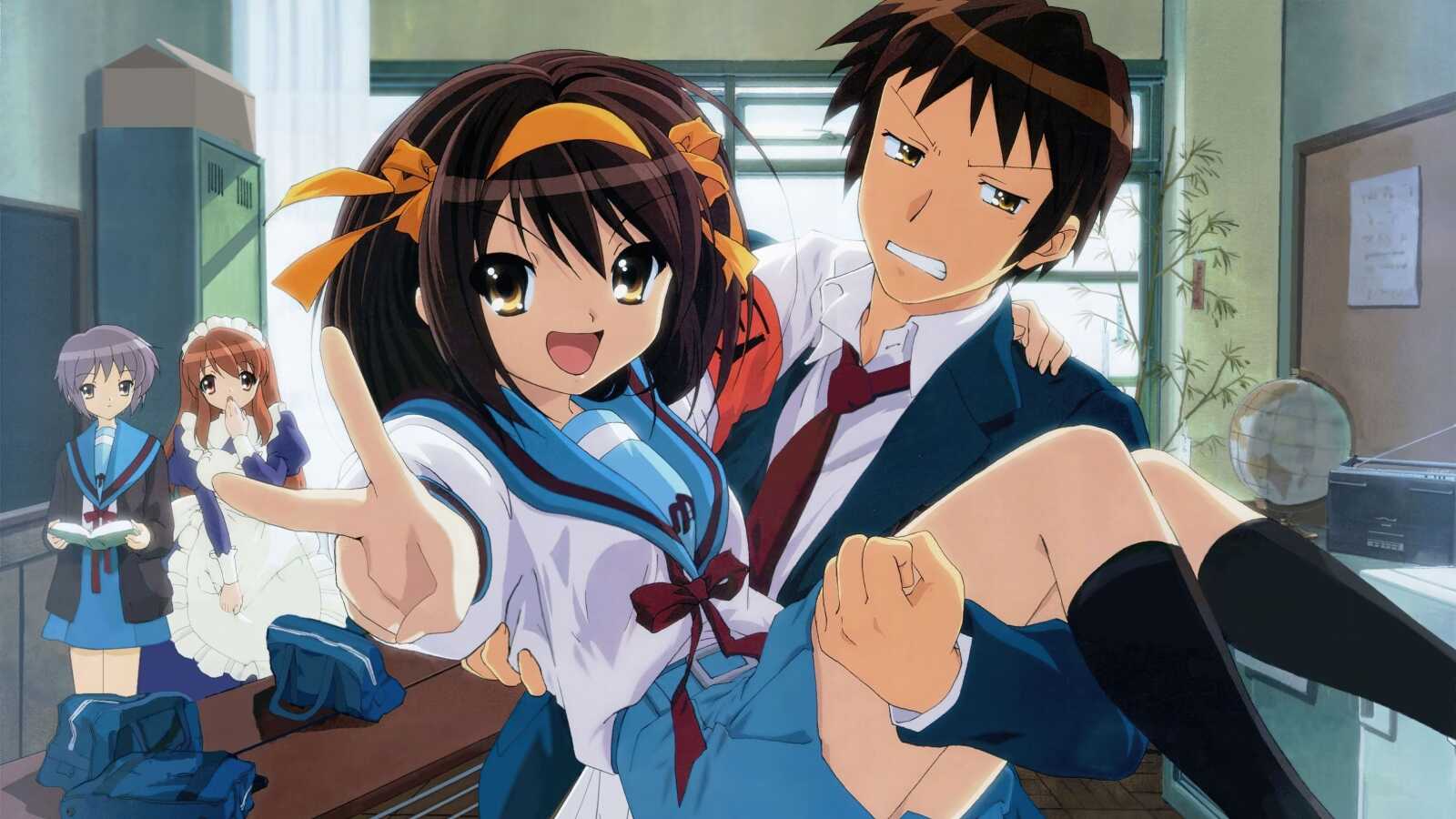 Desktop 4K The Melancholy Of Haruhi Suzumi...