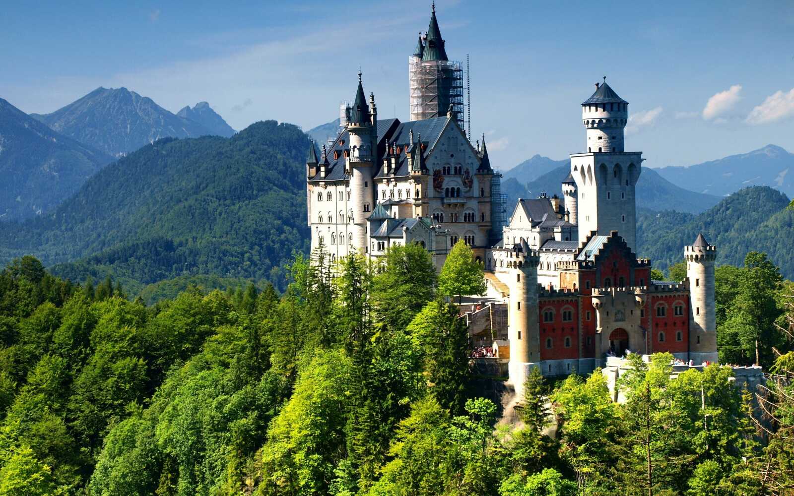 Desktop Hd Neuschwanstein Castle - Neuschw...