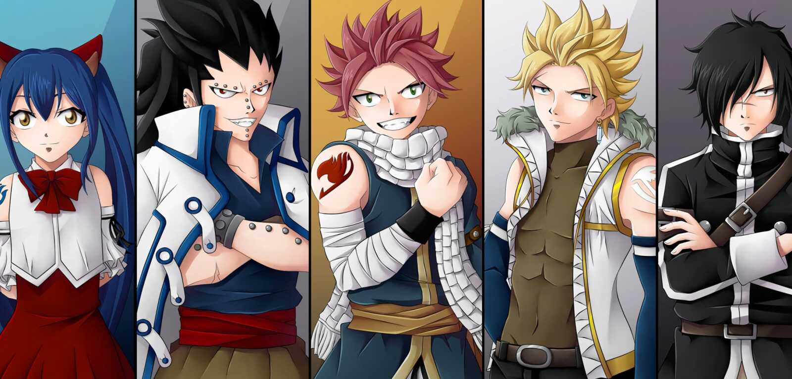 Desktop Dual Screen Gajeel Redfox - Gajeel Redfox