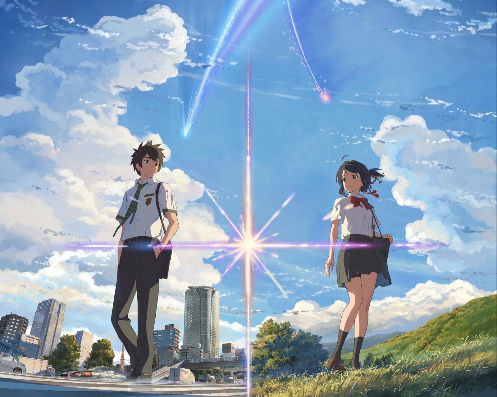 Taki Tachibana And Mitsuha Miyamizu