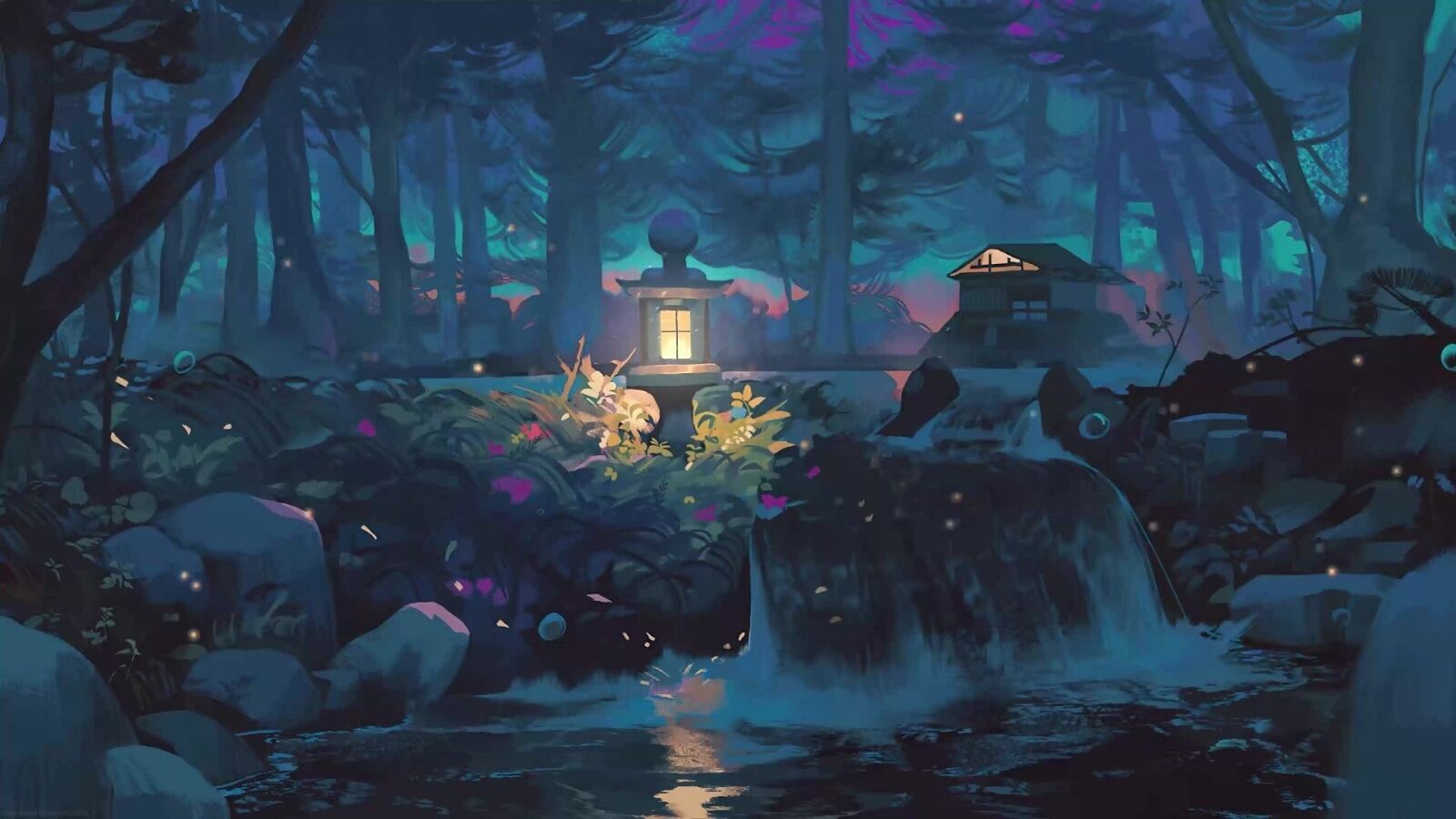 Desktop Hd Lofi Forest - Lofi Forest