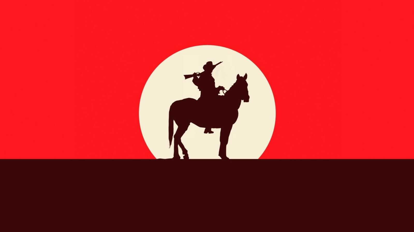 Cowboy On Horseback