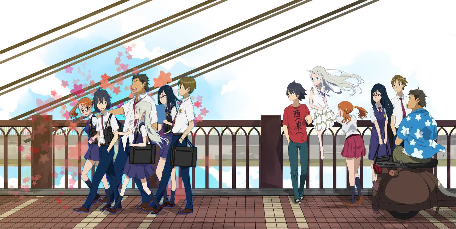 Desktop Hd Anohana The Flower We Saw That...