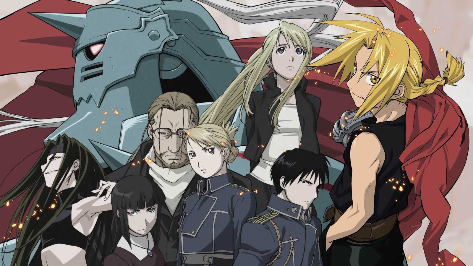 Desktop 4K Fullmetal Alchemist Anime - Ful...
