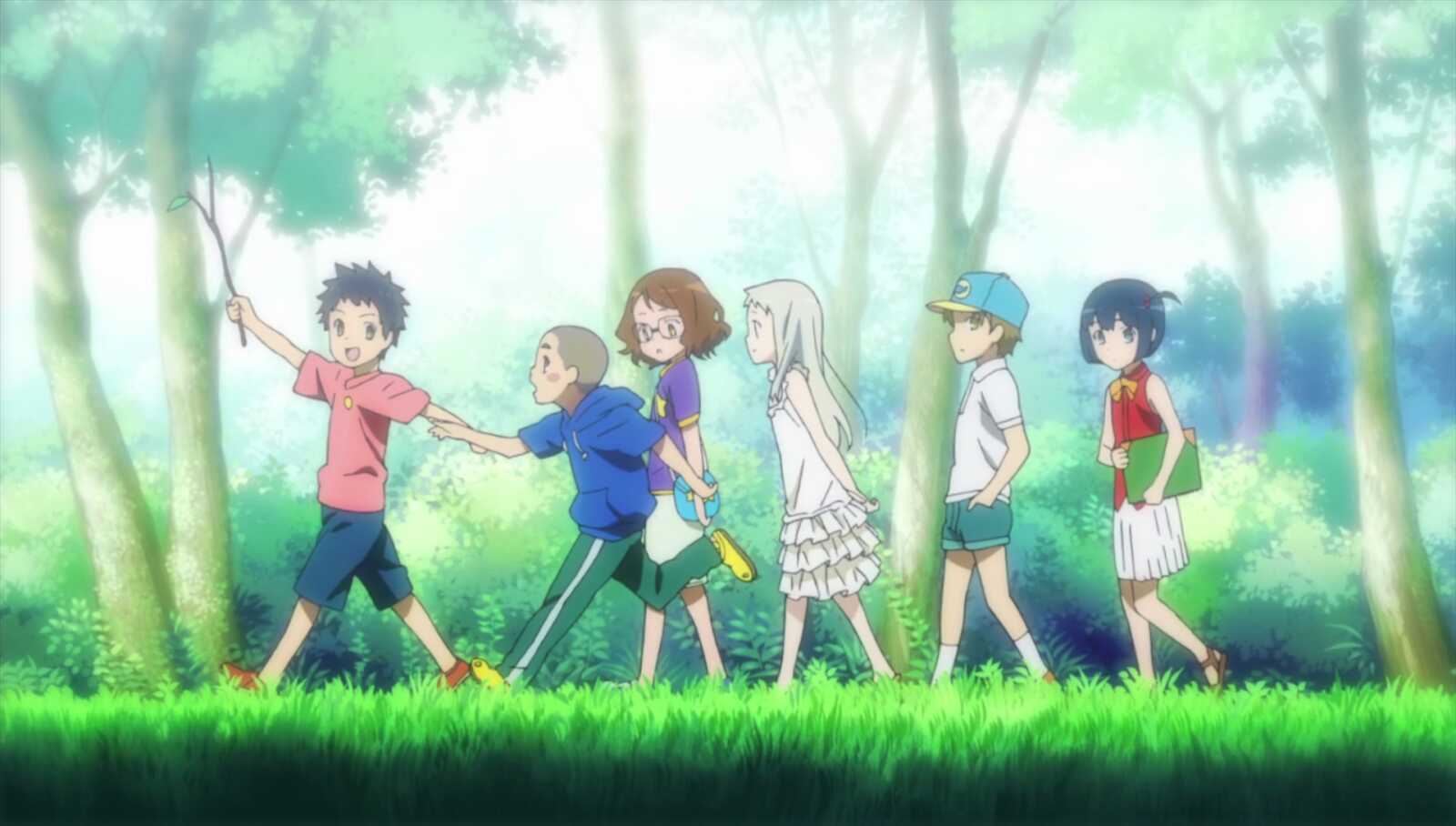 Desktop Hd Anohana Anime - Anohana on MacBook Pro 16"