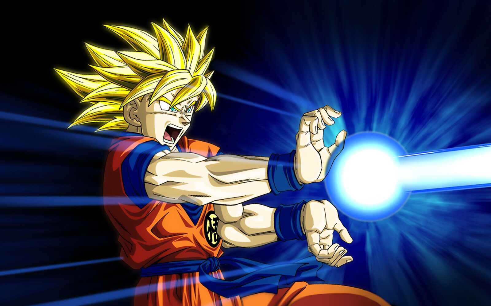 Desktop Hd Goku Kamehameha - Goku Kamehameha