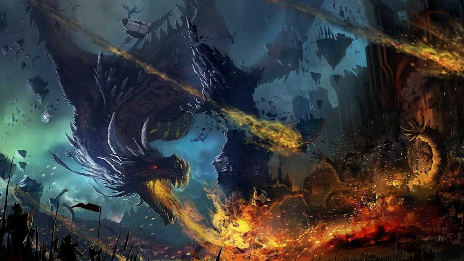 Black Winged Dragon