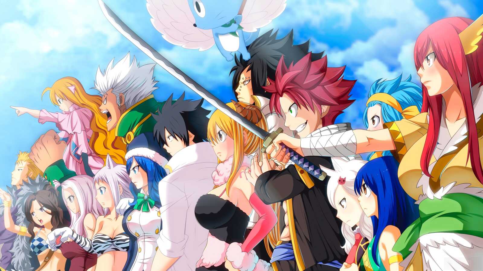 Desktop 4K Gajeel Redfox - Gajeel Redfox on MacBook Pro 16"