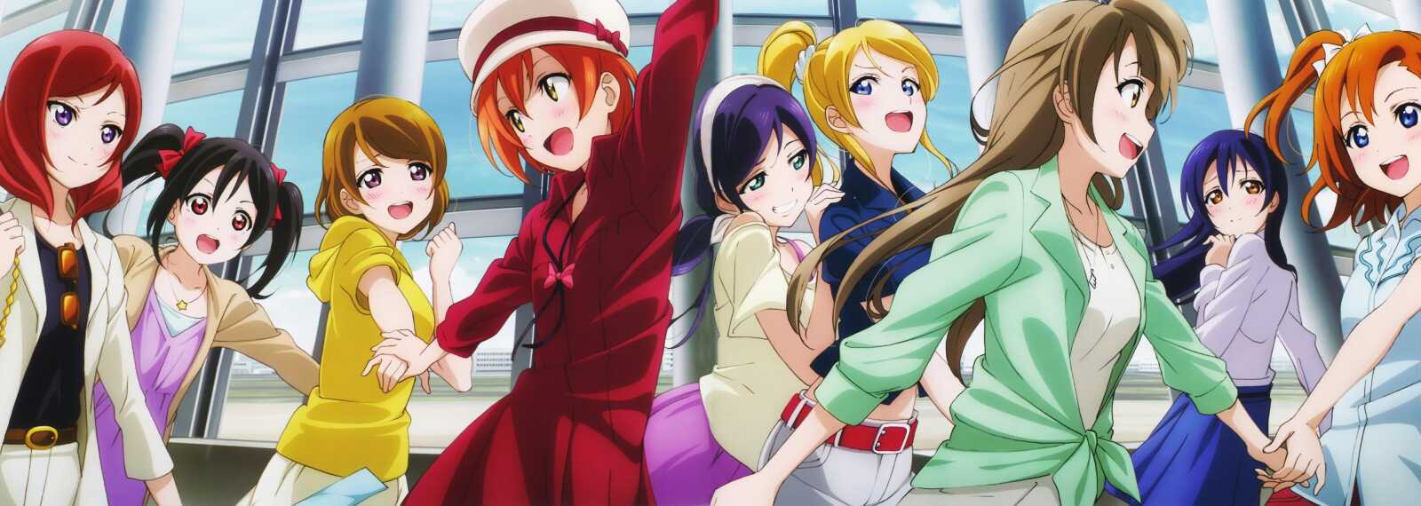 Desktop Dual Screen Love Live The School I...