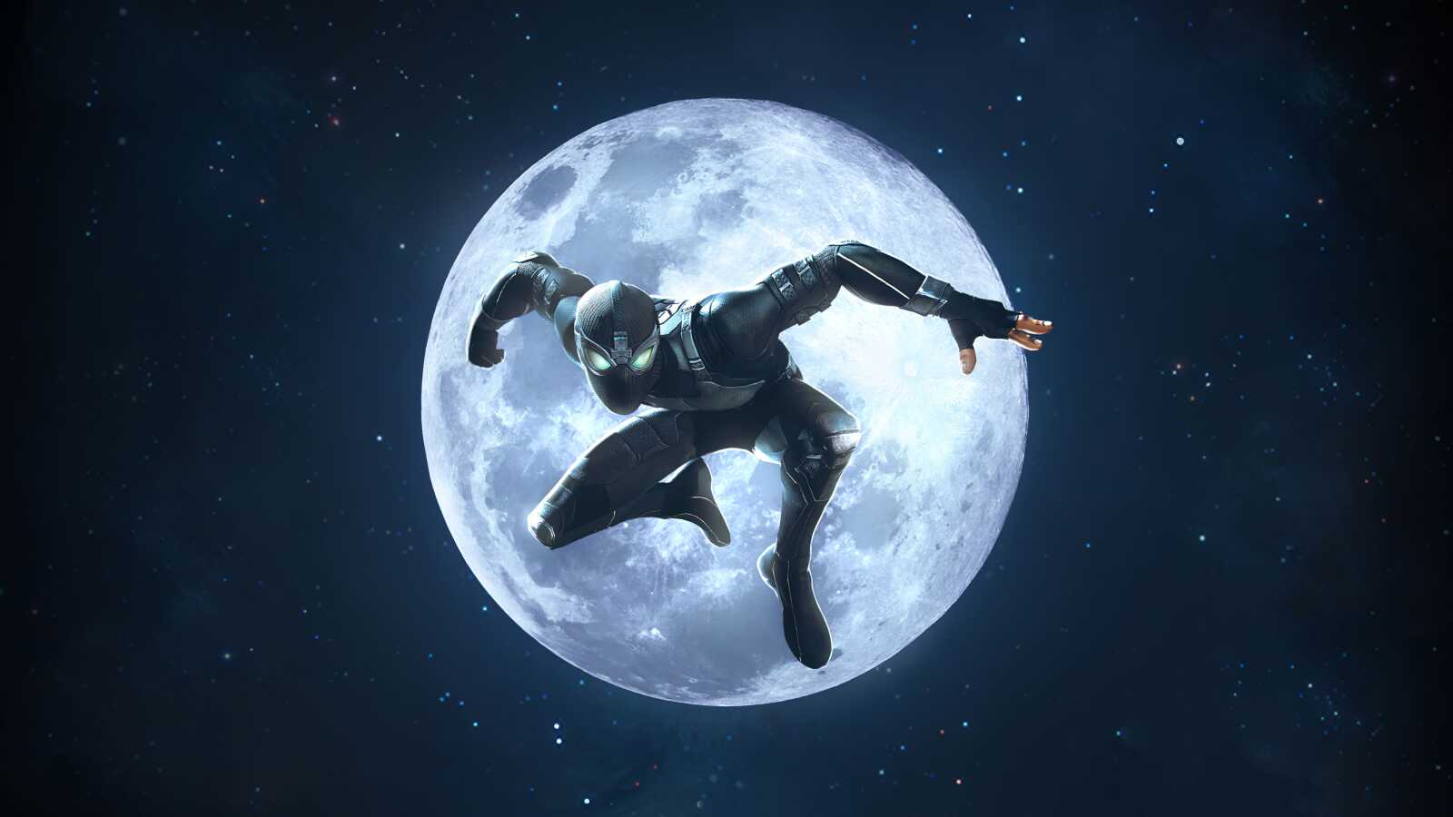 Desktop 4K Dark Spider Man - AMOLED Dark S...